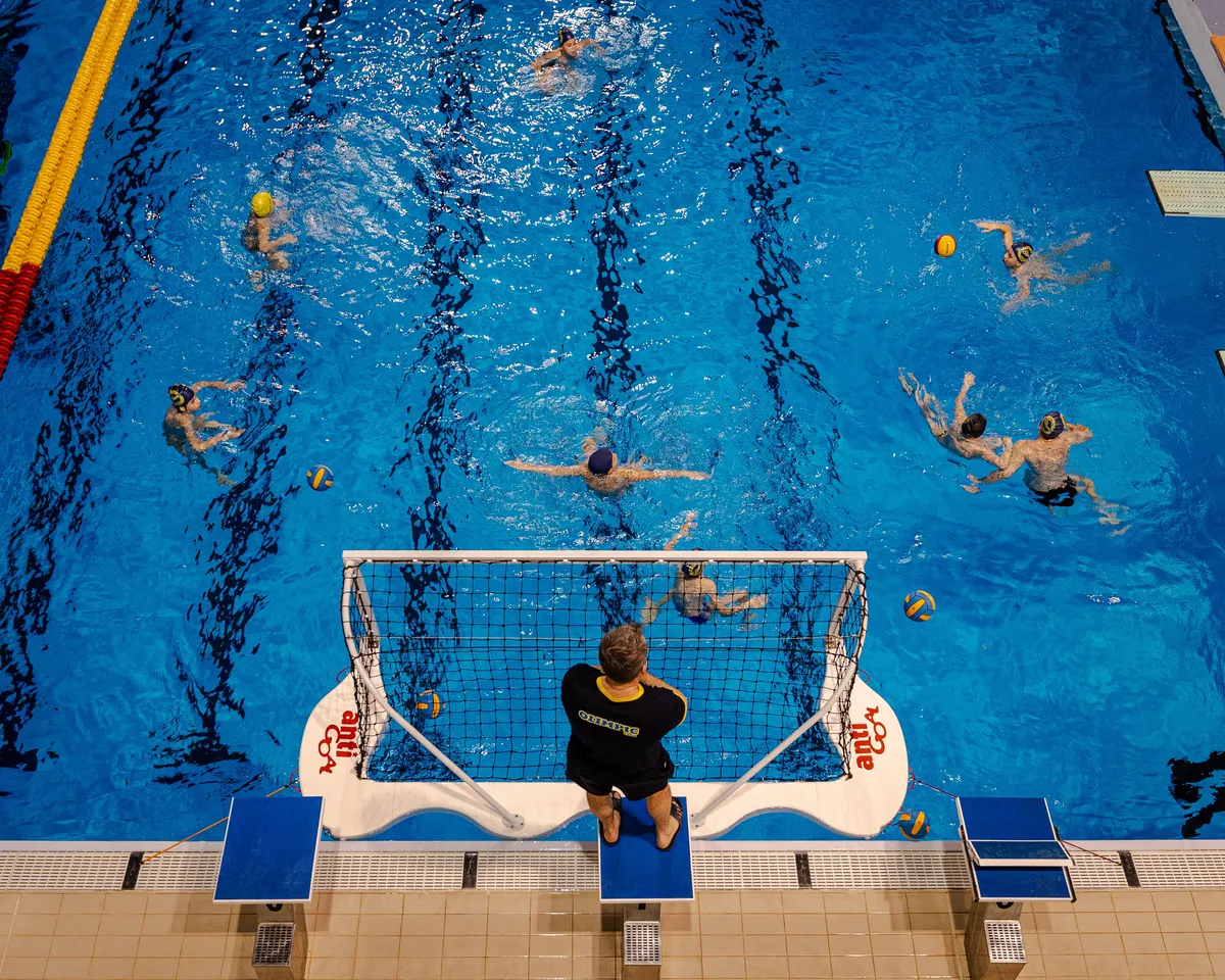 Antrenament de polo pe apă Olimpic Club