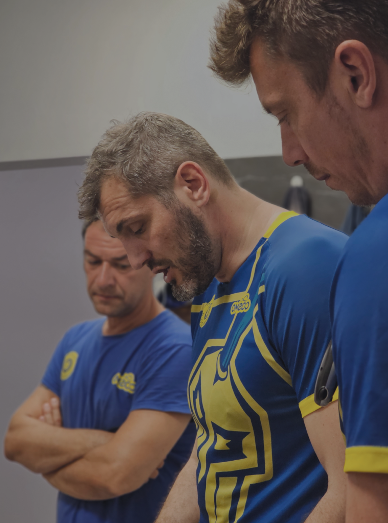 antrenori de club sportiv pentru copii Olimpic Club - Manue, Stoe si Cosmin